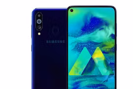 Hình ảnh render Samsung Galaxy M40 sắp ra mắt với 3 camera sau