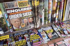 Sau hàng loạt scandal, tờ National Enquirer có thể được rao bán