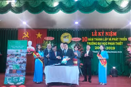 Đồng hành cùng Đại học Phan Thiết nâng cao chất lượng nguồn nhân lực tại chỗ