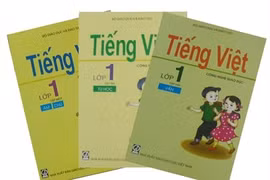 Thẩm định sách giáo khoa: Toán, Tiếng Việt bị loại ngay vòng 1