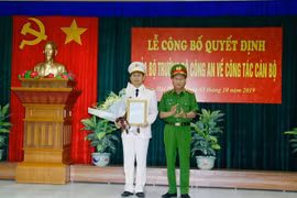 5 tỉnh, thành có tân Giám đốc Công An
