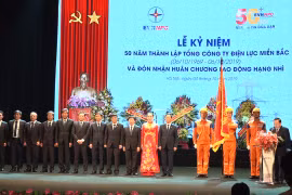 Tổng công ty Điện lực miền Bắc kỷ niệm 50 năm ngày thành lập