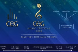 Khởi động CEG Music Festival 2019 mùa 5