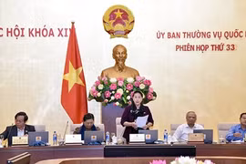 Bế mạc Phiên họp thứ 33 của Ủy ban Thường vụ Quốc hội