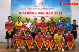 Giải bóng bàn LCH nhà báo cơ quan TƯ Hội Nhà báo Việt Nam lần thứ IV – 2019