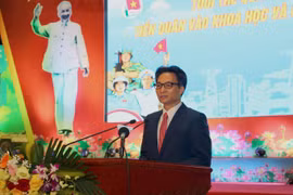 Phó Thủ tướng Vũ Đức Đam: Lực lượng khoa học trẻ được đặt rất nhiều niềm tin và kỳ vọng