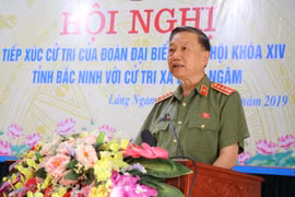 Bộ trưởng Tô Lâm tiếp xúc cử tri xã Lãng Ngâm, Gia Bình, Bắc Ninh