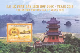 Bộ tem đặc biệt chào mừng Đại lễ Phật đản Liên hợp quốc - Vesak 2019