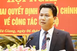 Ông Đặng Quốc Khánh chuyển sinh hoạt về Đoàn đại biểu Quốc hội tỉnh Hà Giang