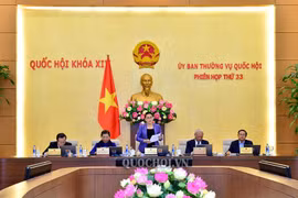 Chủ tịch Quốc hội phát biểu khai mạc Phiên họp thứ 33 của Ủy ban Thường vụ Quốc hội