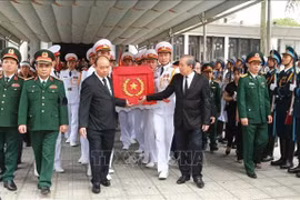 Cử hành trọng thể Lễ truy điệu và đưa tang Trung tướng Đồng Sỹ Nguyên