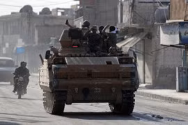 Syria điều quân tới biên giới đối phó với Thổ Nhĩ Kỳ