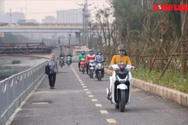 Nhiều bất cập tại tuyến đường đi bộ dài nhất Thủ đô