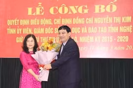 Nghệ An: Điều động Giám đốc Sở GD&ĐT làm Bí thư Thị ủy Cửa Lò