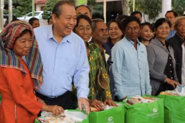 Phó Thủ tướng Trương Hòa Bình thăm và làm việc tại Bình Phước