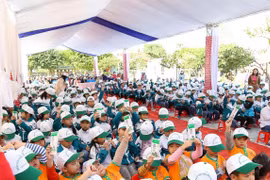 130.000 trẻ em mầm non và tiểu học Hà Nam thụ hưởng chương trình sữa học đường