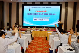 Thông báo của Hội đồng Giải Báo chí Quốc gia