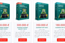 Phần mềm chống virus nhái, giả tràn lan, Kaspersky gấp rút cảnh báo