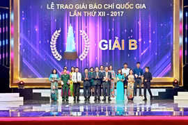 Lễ Trao Giải Báo chí Quốc gia lần thứ XIII – 2018 sẽ diễn ra tối nay (21/6)