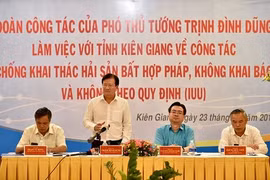 Chủ tịch UBND chịu trách nhiệm chính ngăn chặn tình trạng vi phạm các quy định khai thác hải sản