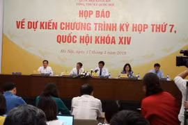 Kỳ họp thứ 7, Quốc hội khóa XIV khai mạc ngày 20/5 và bế mạc vào ngày 14/6/2019