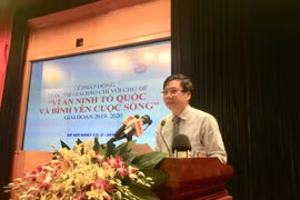 "Vì an ninh tổ quốc và bình yên cuộc sống"