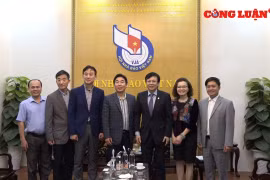 Hội Nhà báo Việt Nam tiếp đoàn đại biểu Hội Nhà báo Hàn Quốc