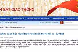 Cảnh báo hiện tượng mạo danh đưa tin sai sự thật trên Facebook