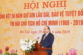 Bảo vệ tuyệt đối an toàn thi hài Chủ tịch Hồ Chí Minh cho muôn đời