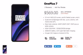 Nhà bán lẻ Giztop liệt kê thông số cấu hình Oneplus 7