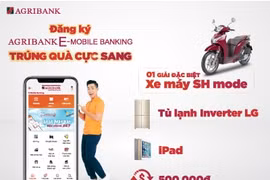 “Đăng ký Agribank E-Mobile Banking trúng quà cực sang”