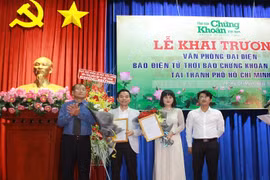 Thời báo chứng khoán Việt Nam khai trương văn phòng đại diện tại TP.HCM