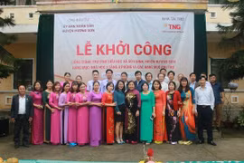 TNG Holdings Vietnam tài trợ 7,5 tỉ đồng xây trường học tại Hà Tĩnh
