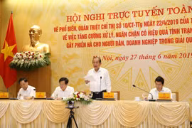 Tình trạng "tham nhũng vặt" trong các cơ quan công quyền còn nhức nhối