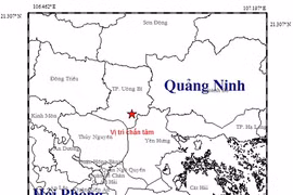 Quảng Ninh: Động đất 3,2 độ richter xảy ra tại thành phố Uông Bí