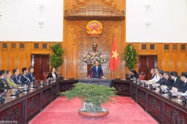 Thủ tướng tiếp các Trưởng đoàn dự Hội nghị Tư lệnh Cảnh sát các nước ASEAN