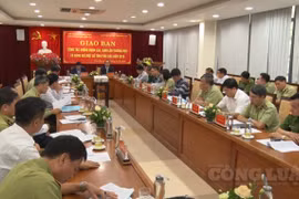 Giao ban công tác chống buôn lậu, gian lận thương mại và hàng giả 14 tỉnh, thành phía Bắc