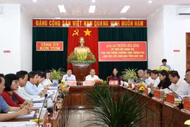 Phó Thủ tướng Thường trực Trương Hòa Bình làm việc với tỉnh Kon Tum