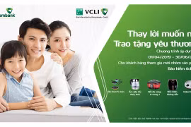 Chương trình khuyến mại hấp dẫn “Thay lời muốn nói, trao tặng yêu thương”
