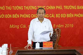 Phó Thủ tướng: Không để xảy ra các đường dây ổ nhóm buôn lậu trên địa bàn