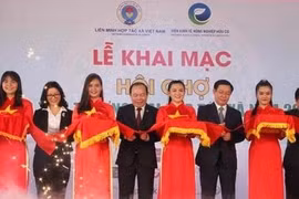 Khai mạc Hội chợ Xúc tiến thương mại hợp tác xã năm 2019