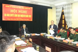 Đảng uỷ quân sự tỉnh Thừa Thiên Huế đề ra 8 nhiệm vụ trọng tâm năm 2020