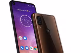 Hình ảnh render chính thức Motorola One Vision đã xuất hiện