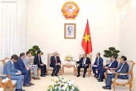 Thủ tướng Nguyễn Xuân Phúc tiếp khách quốc tế