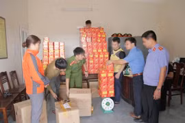 Bắt giữ đối tượng buôn bán, tàng trữ hơn nửa tấn pháo