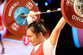 Việt Nam giành 9 huy chương tại giải vô địch cử tạ châu Á 2019