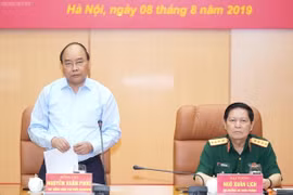 Thủ tướng làm việc với Bộ Quốc phòng về công tác quản lý, sử dụng đất