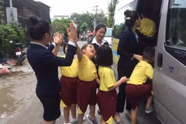 An toàn cho trẻ đến trường luôn được đặt lên hàng đầu