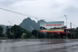 Sân golf Kim Bảng xây dựng không phép: Giám đốc Sở Xây dựng tỉnh Hà Nam nhận trách nhiệm
