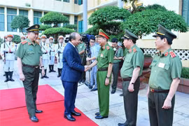 Thủ tướng dự hội nghị sơ kết công tác công an 6 tháng đầu năm 2019